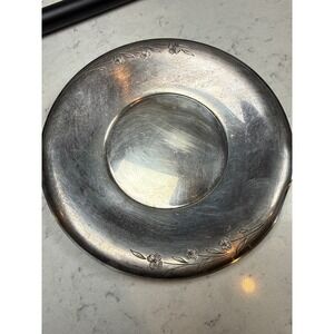 1847‎ Rogers Bros Springtime Silverplate Floral Plate 9394 International Silver